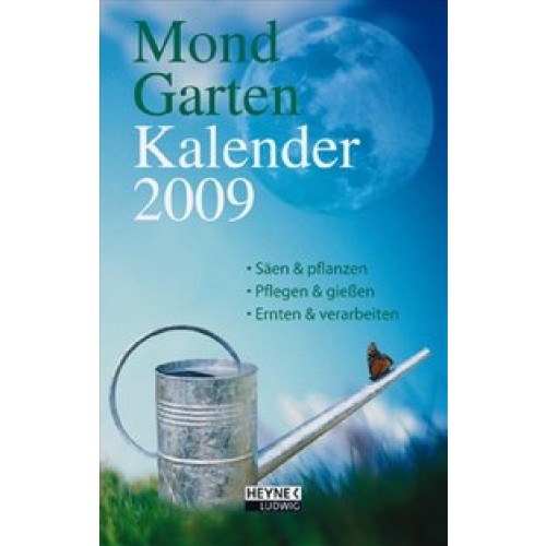 Mond Garten Kalender 2009