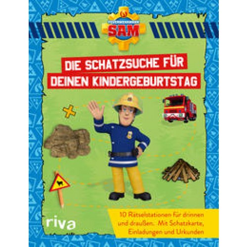 Feuerwehrmann Sam – Die Schatzsuche/Schnitzeljagd für deinen Kindergeburtstag