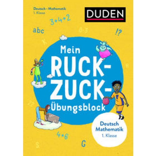 Mein Ruckzuck-Übungsblock Deutsch/Mathe 1. Klasse