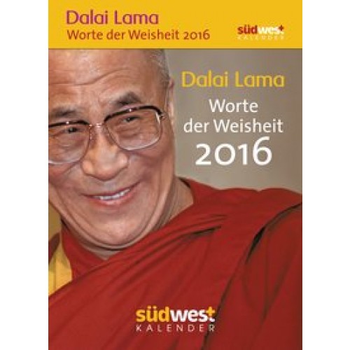 Dalai Lama - Worte der Weisheit 2016 Textabreißkalender