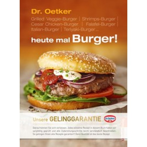 Dr. Oetker, heute mal Burger!