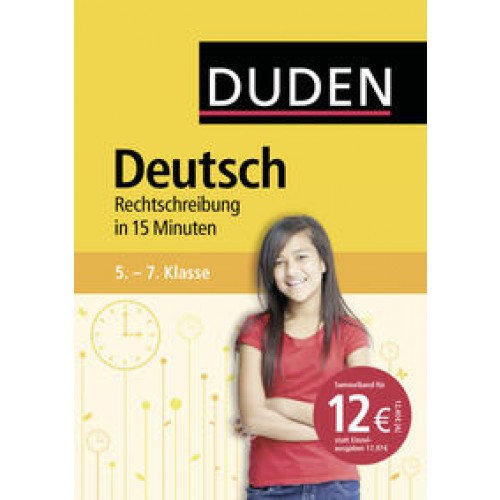 Deutsch in 15 Minuten - Rechtschreibung 5.-7. Klasse